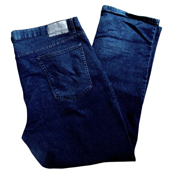 Kenneth Cole Dk Blue Straight Leg Denim Jeans Men's Size 40 x 32 - Picture 3 of 7